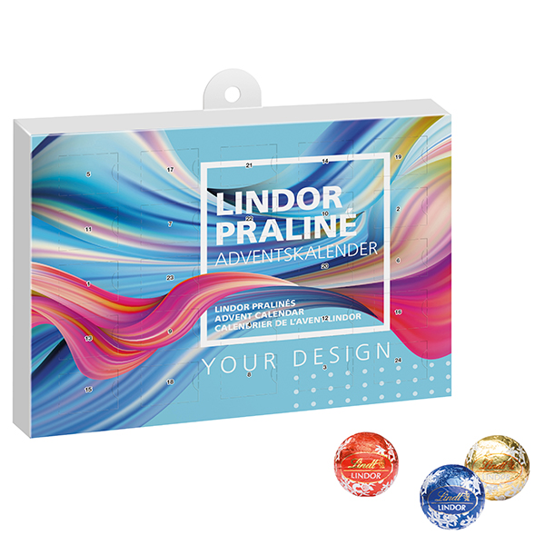 Luxe Lindor Praliné Kalender - Edegem bedrukken met logo