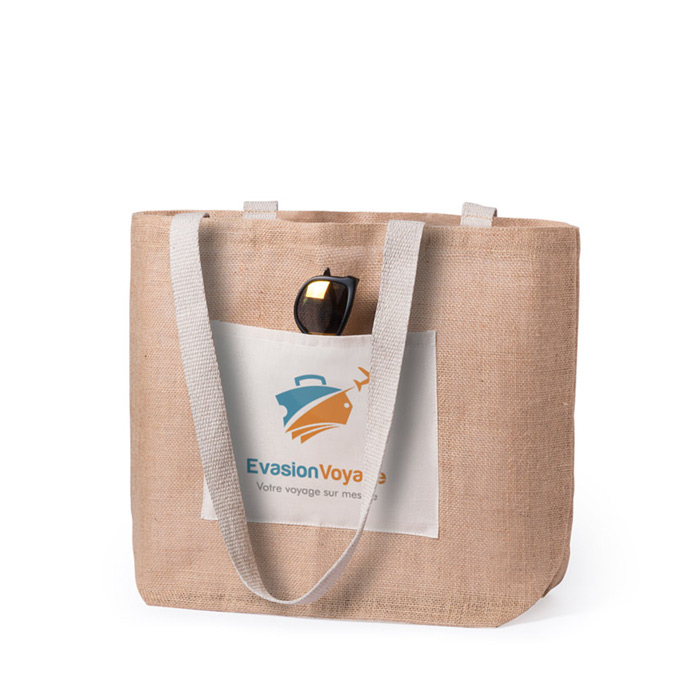 Jute Katoenen Tas - Menen
