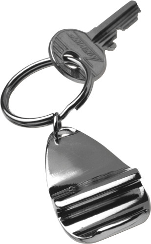 Metalen Sleutelhanger met Flesopener - Kruibeke