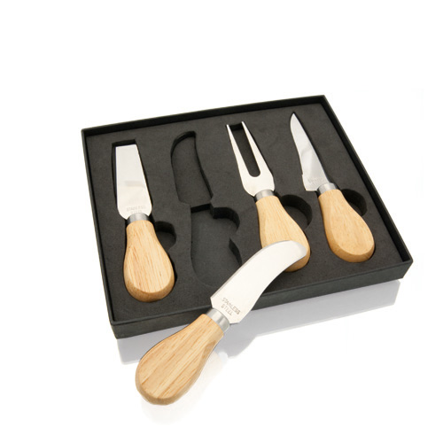 Kaasmes Set Met Houten Handvat - Hechtel-Eksel