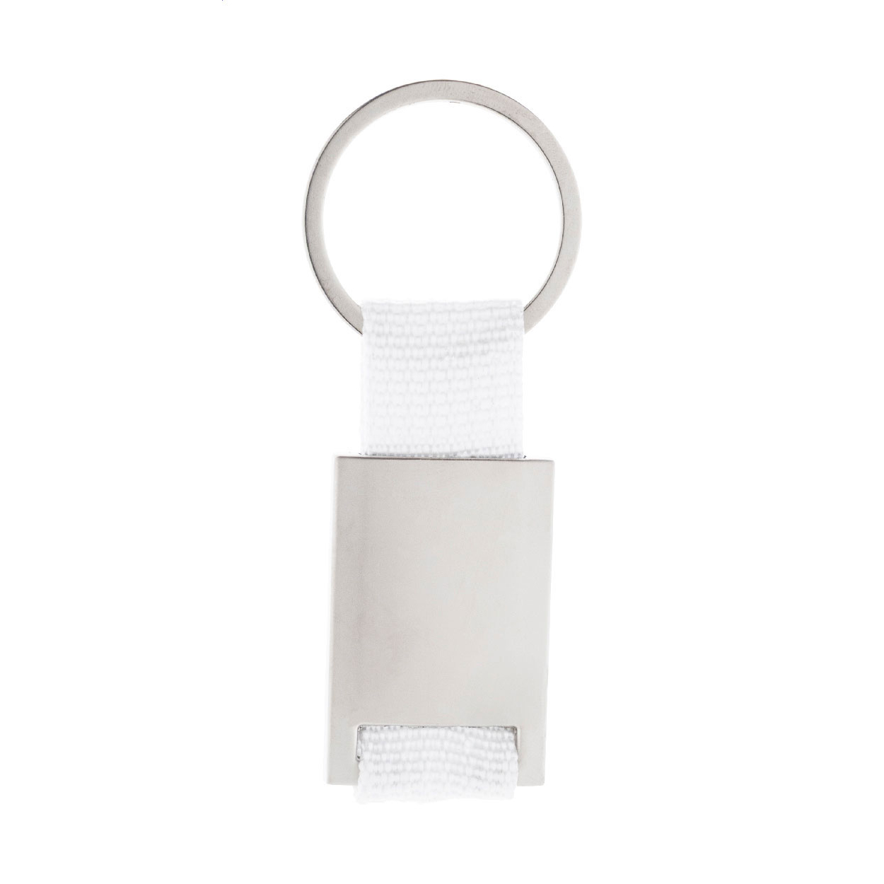 Poxil sleutelhanger van metaal en polyester, bedrukt met uw logo
