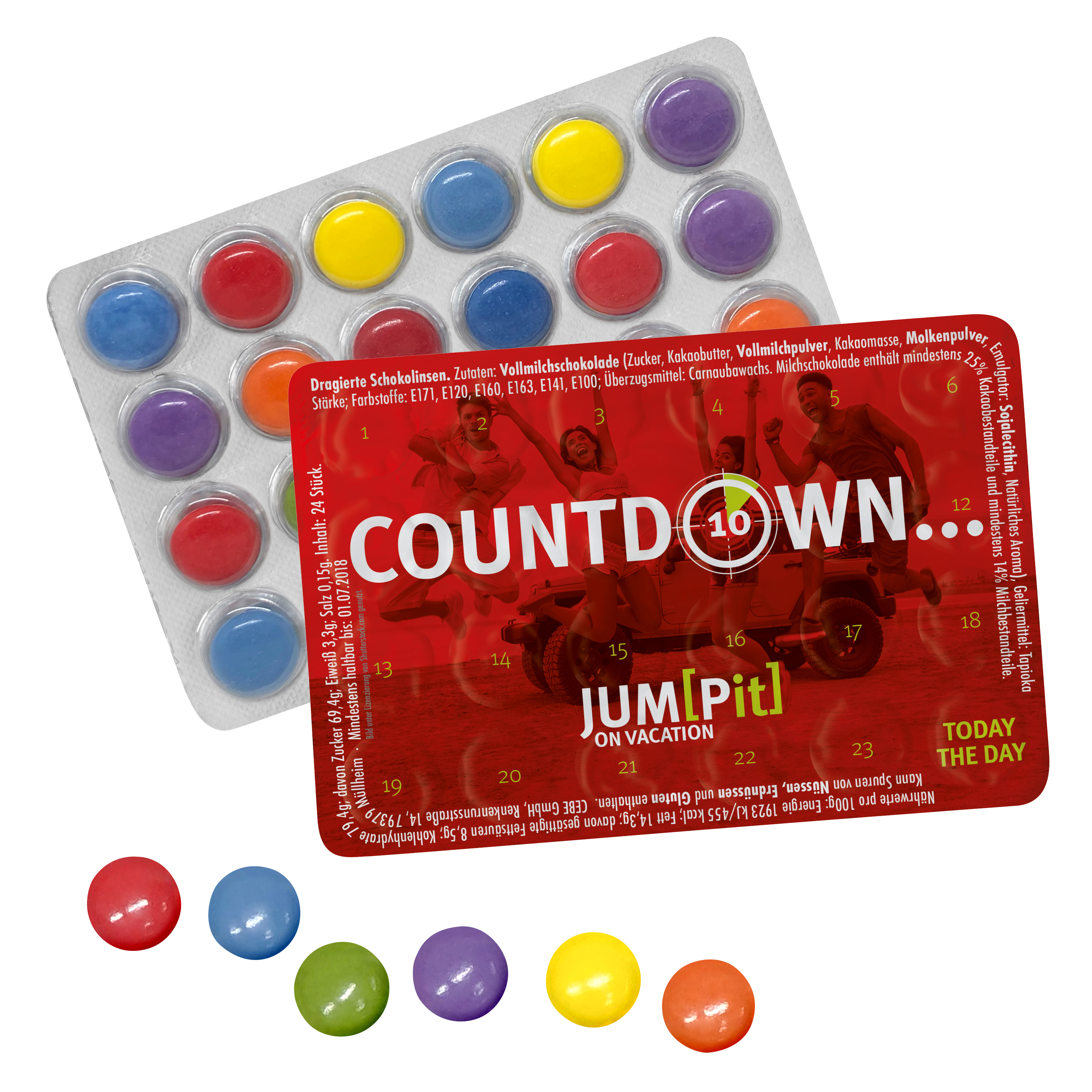 Werelds Kleinste Chocolade Kalender - Lint
