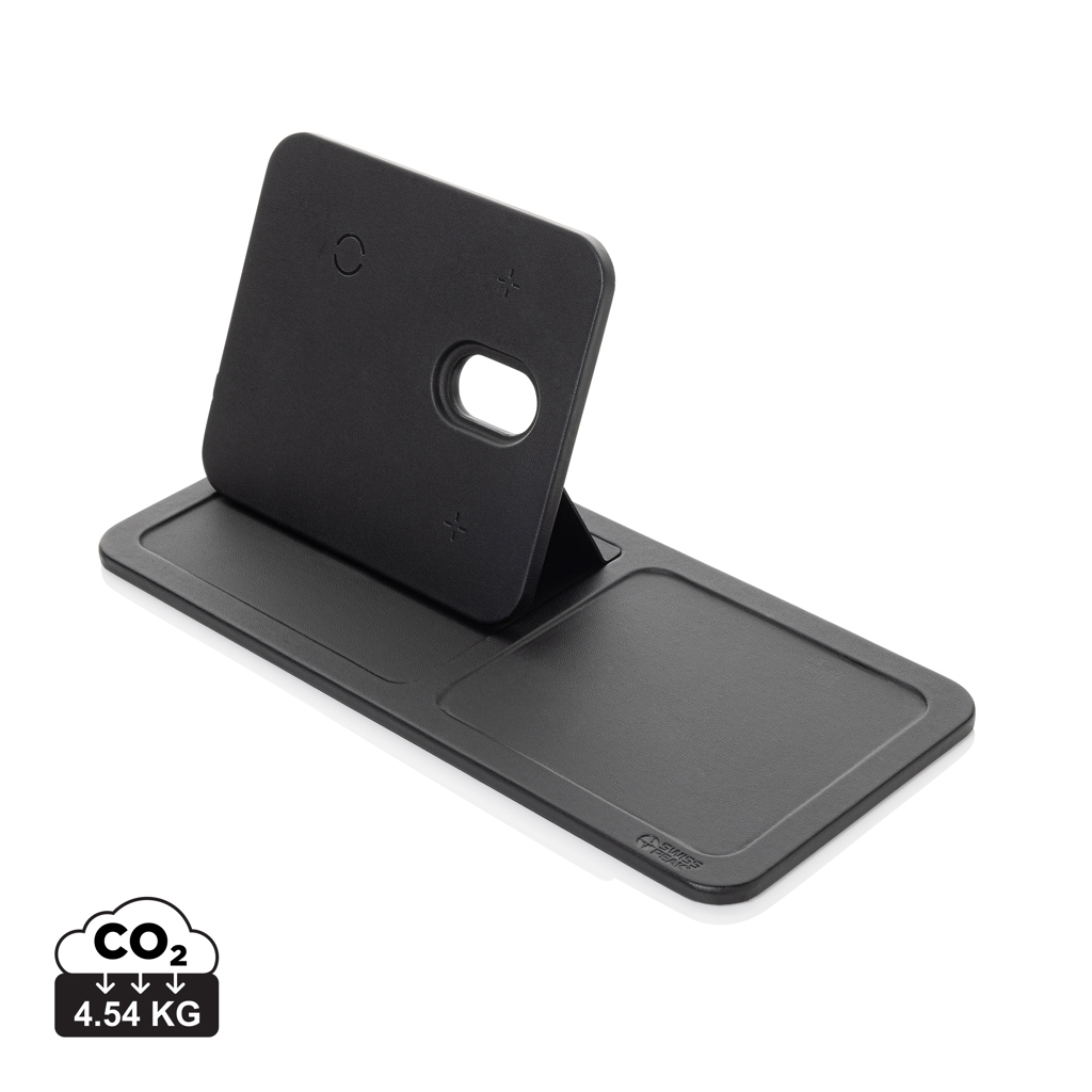 Luxe Multifunctionele Draadloze Oplader Bureau Tray - Bever