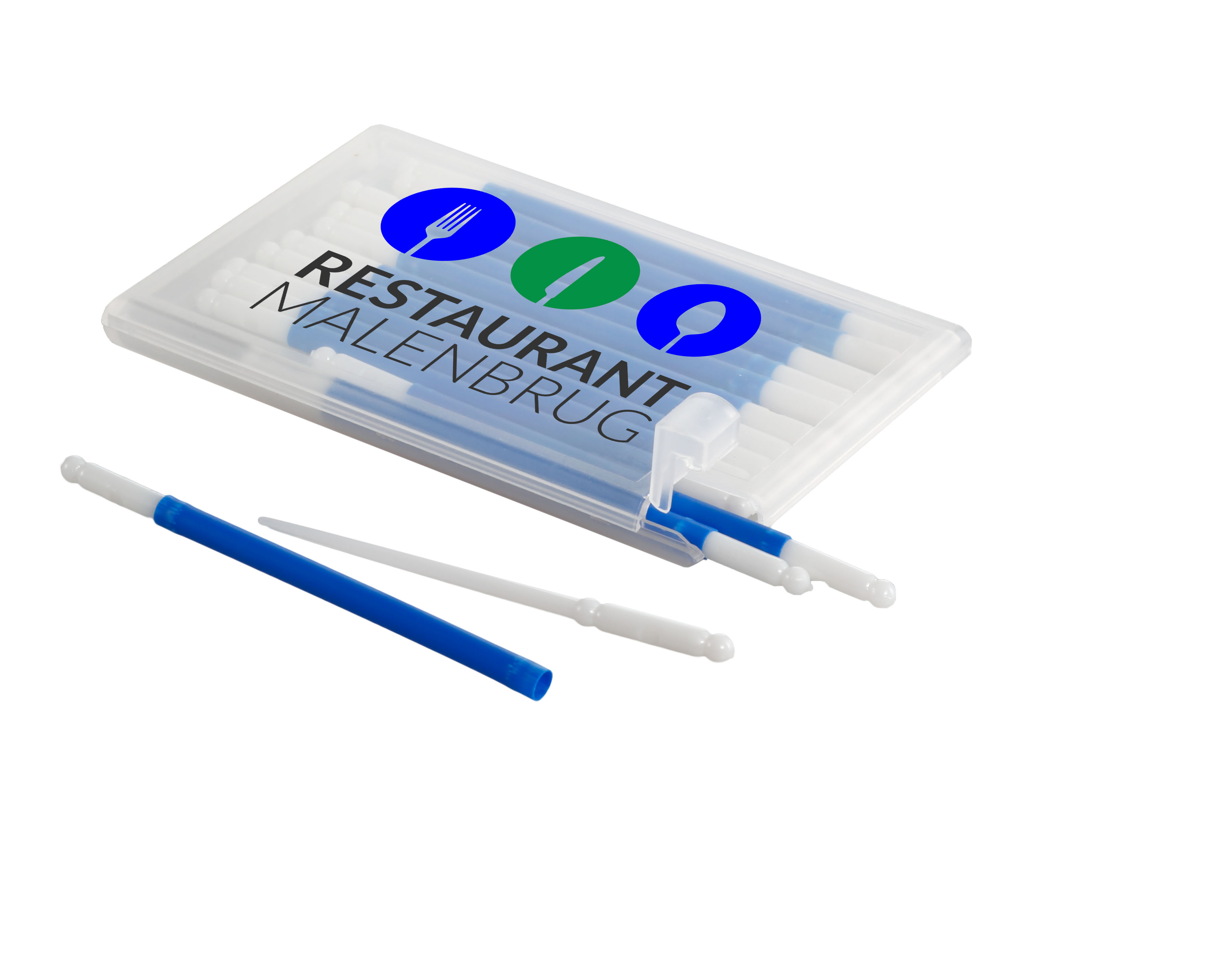 Dubbele Tandenstokers Dispenser - Idegem