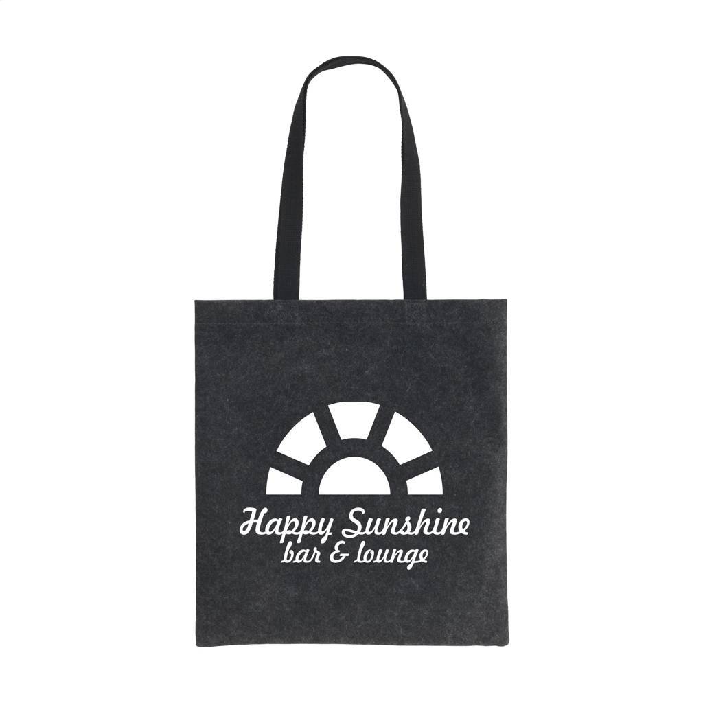 Duurzame RPET Vilt Shopper - Mol