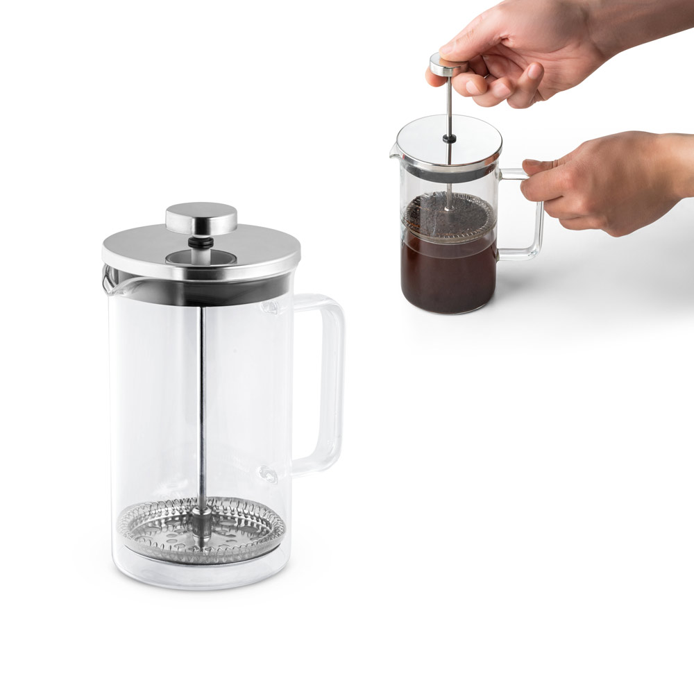 Koffiezetapparaat Borosilaatglas en Roestvrij Staal - Aartselaar