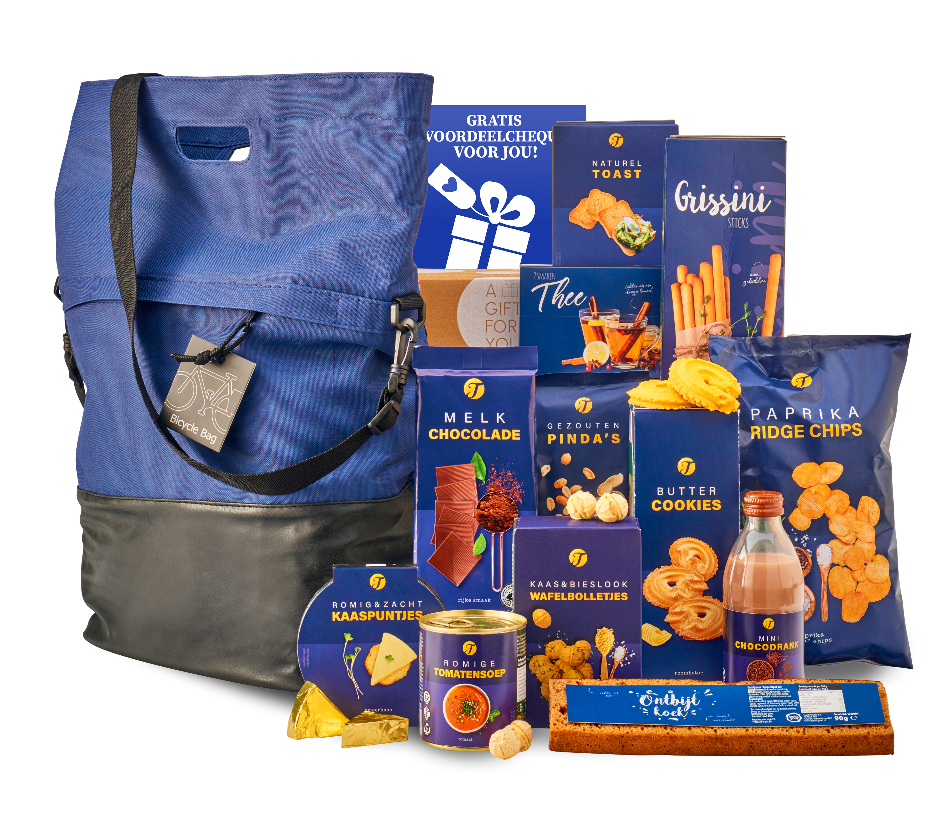 Gezellige Fietstas Geschenkset - Alken