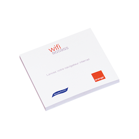 Digitale Notitieblaadjes 70x75 mm, 25 vel - Diepenbeek