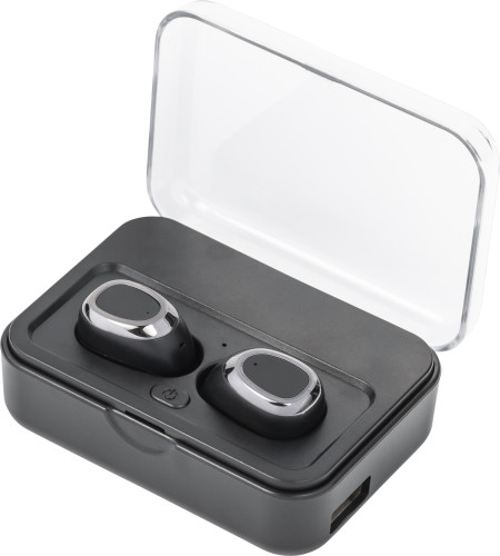 Draadloze Oordopjes met Powerbank - Kluisbergen