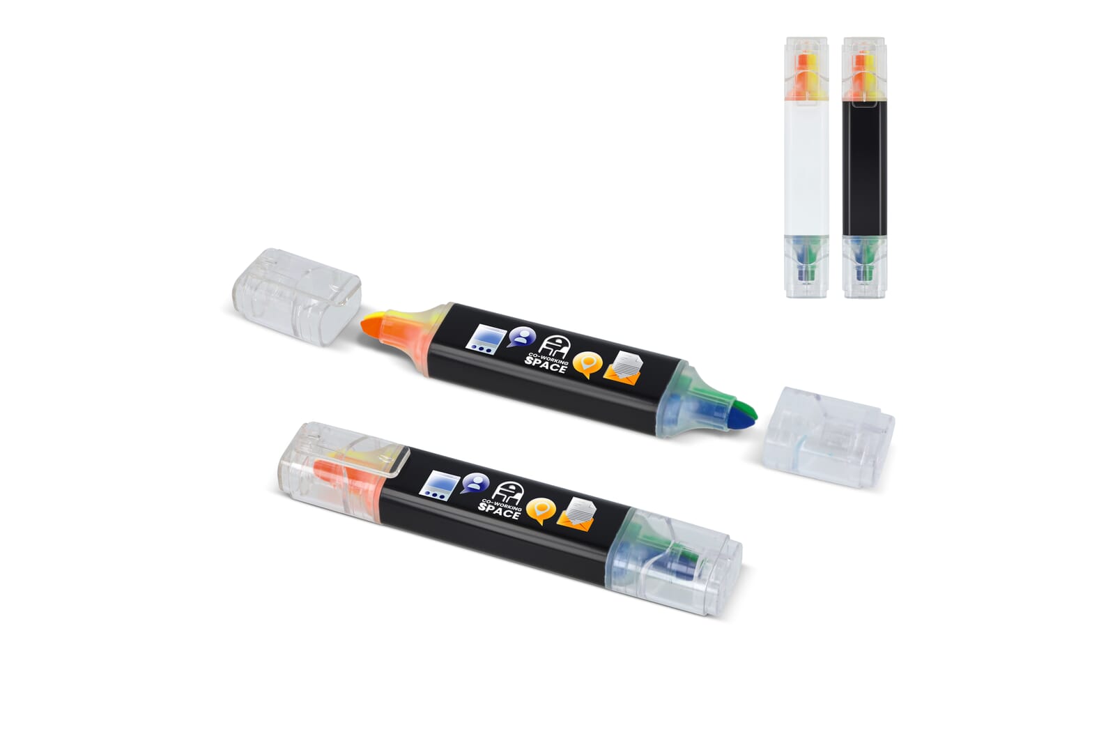 4-in-1 markeerstift bedrukken met logo