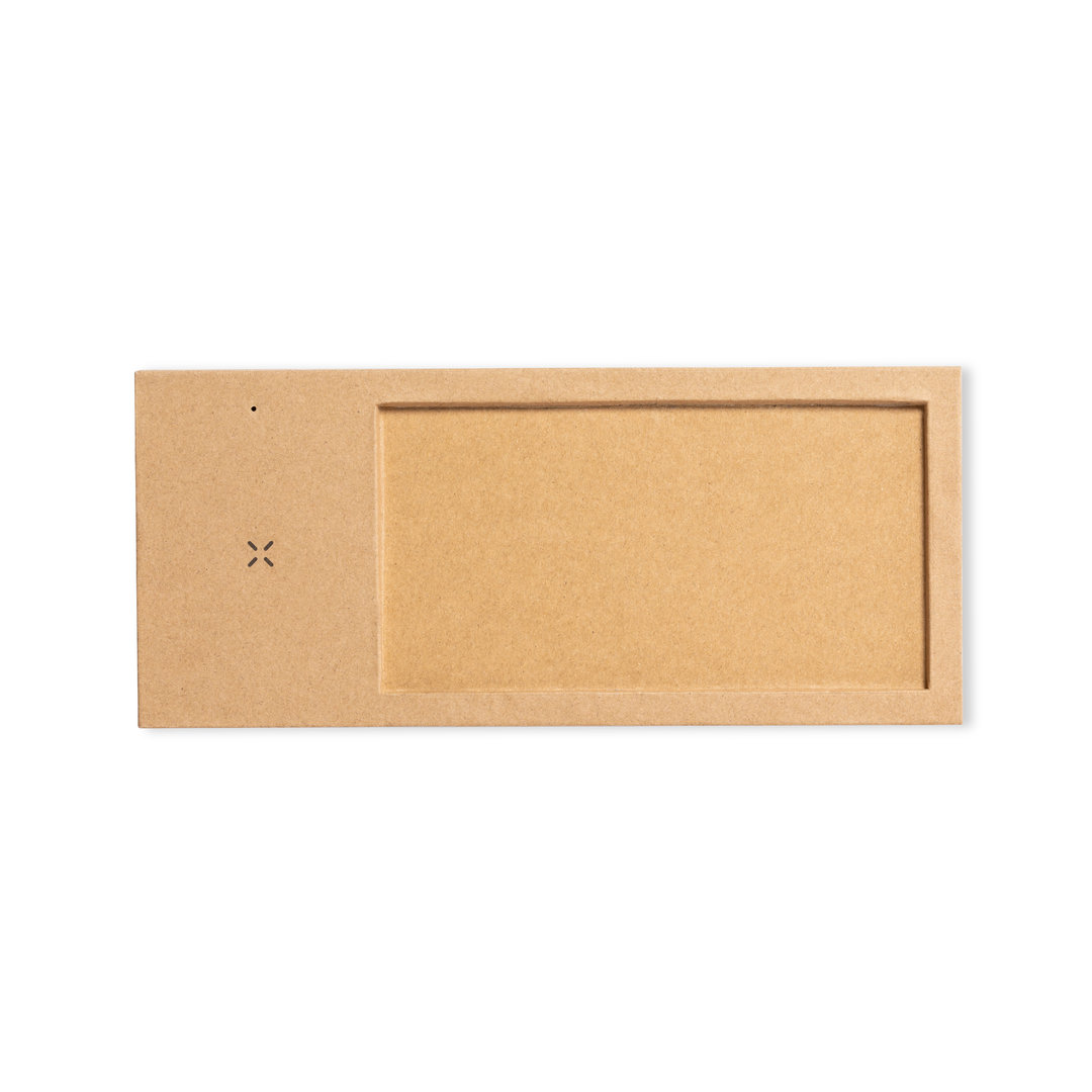 Draadloze Oplader en Organizer van Gerecycled Karton - Sint-Lievens-Houtem