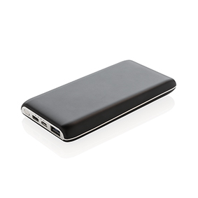 Oplaadbare lichtgevende logo powerbank 8.000 mAh - Meerhout