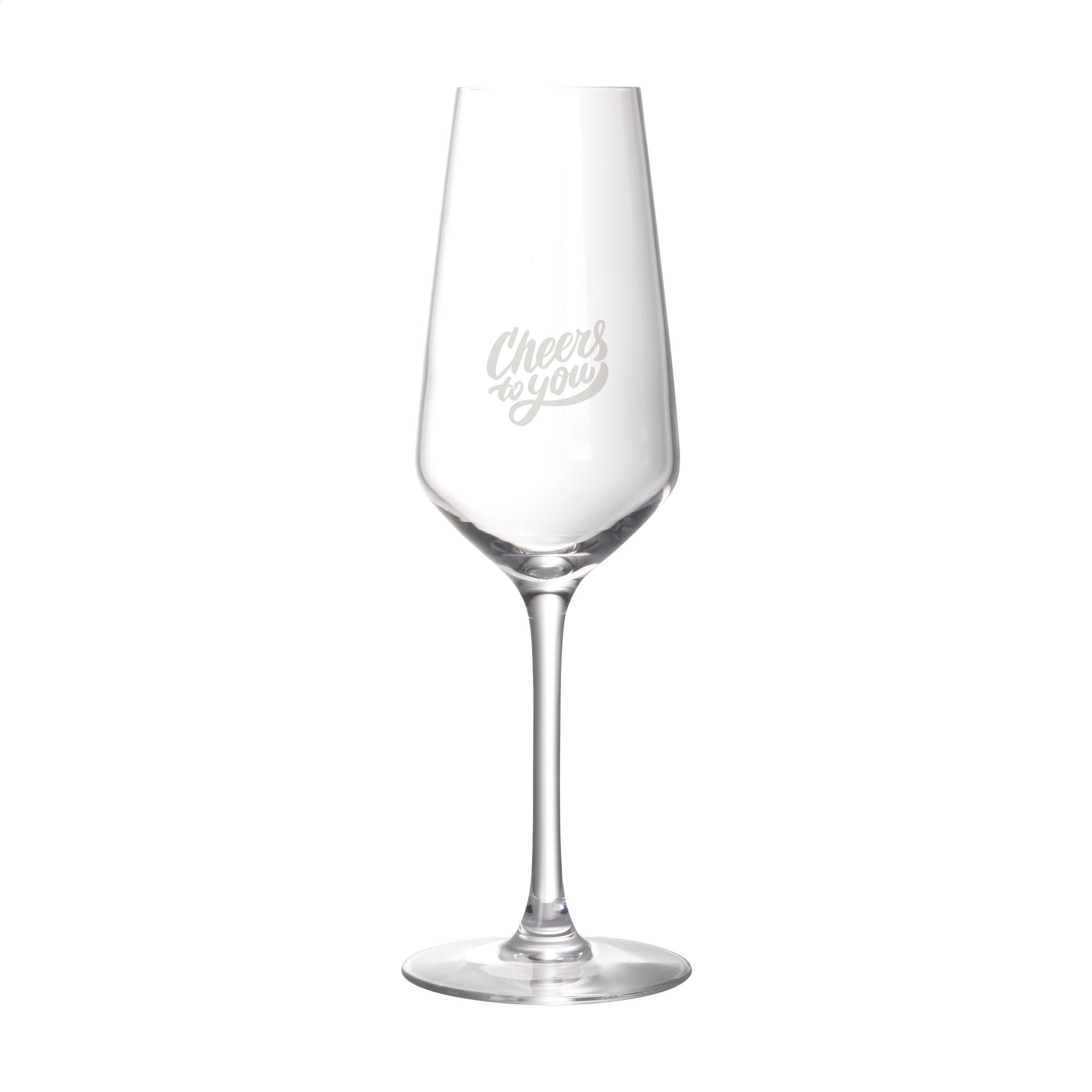 Splatch champagneglas 230 ml bedrukken met logo