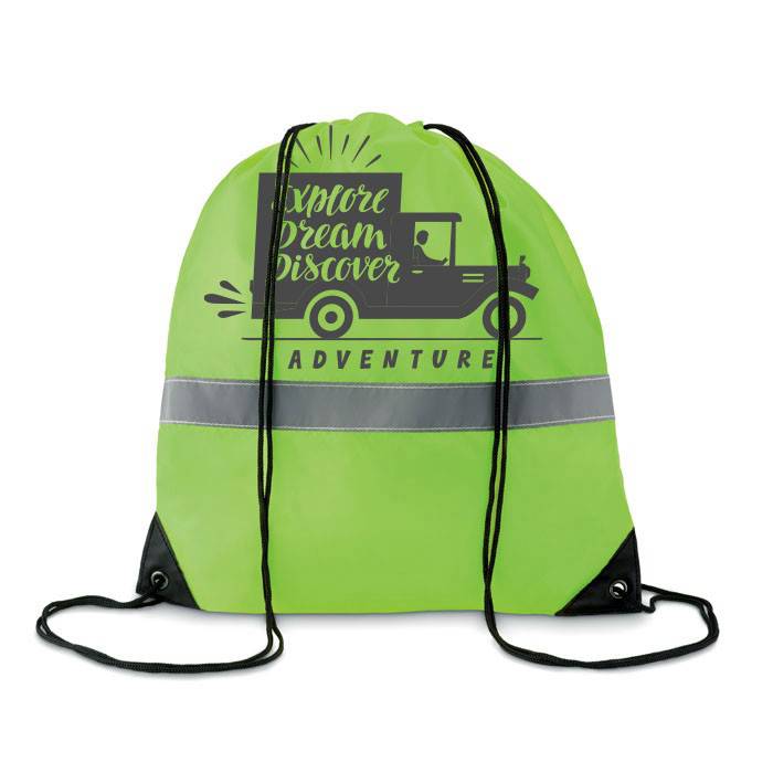 Reflecterende Trekkoordtas - Waarbeke