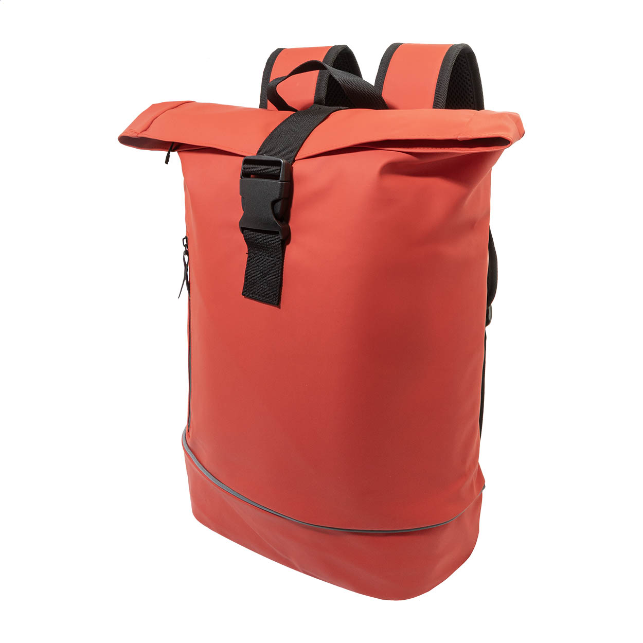 Cubitt waterdichte rolltop rugzak van gerecycled PU-leer met logo bedrukken met logo