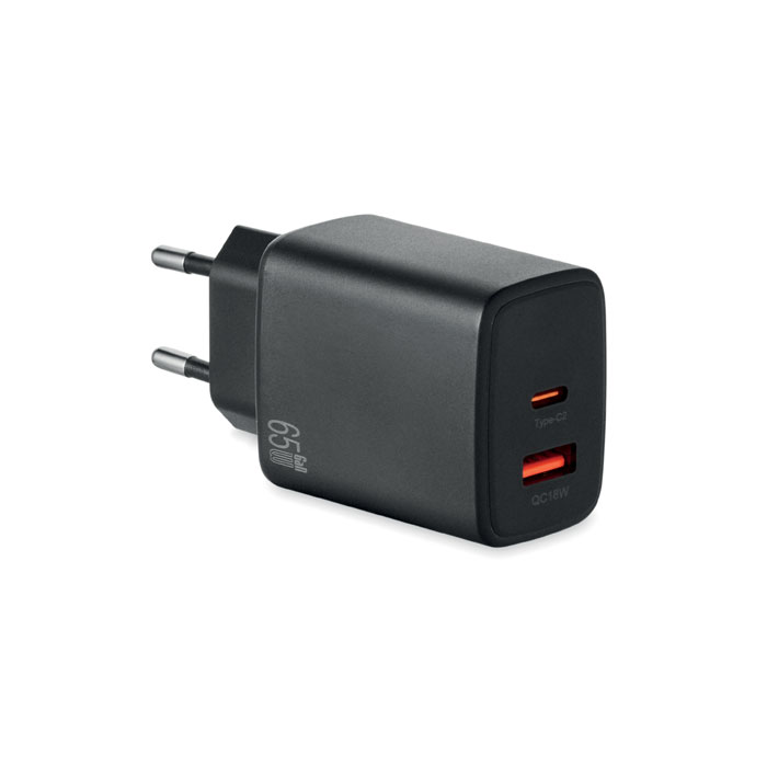 EU 2-polige wandadapter/lader