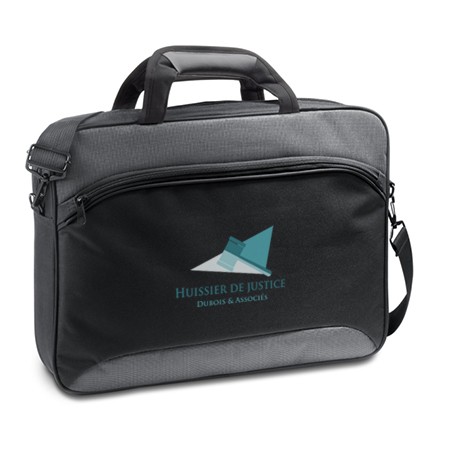 Laptop-aktetas in tweekleurig 600D - Sint-Martens-Latem