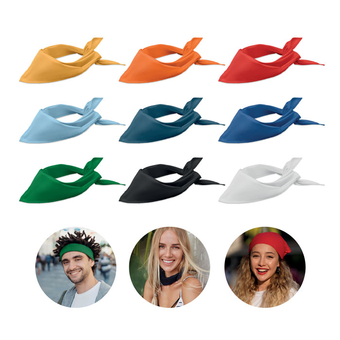 Multifunctionele Polycotton Bandana - Herent