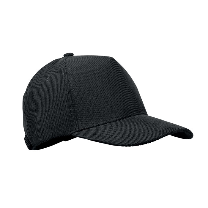 5 panelen corduroy baseballcap
