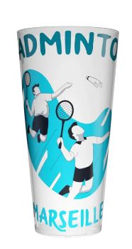 Transparante Herbruikbare Beker - Moorslede