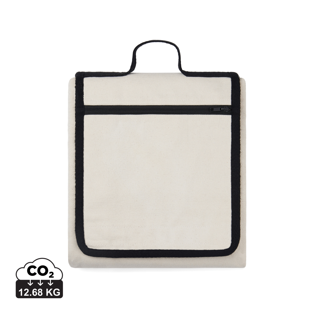 EcoComfort gerecycleerde canvas picknickdeken - Hasselt