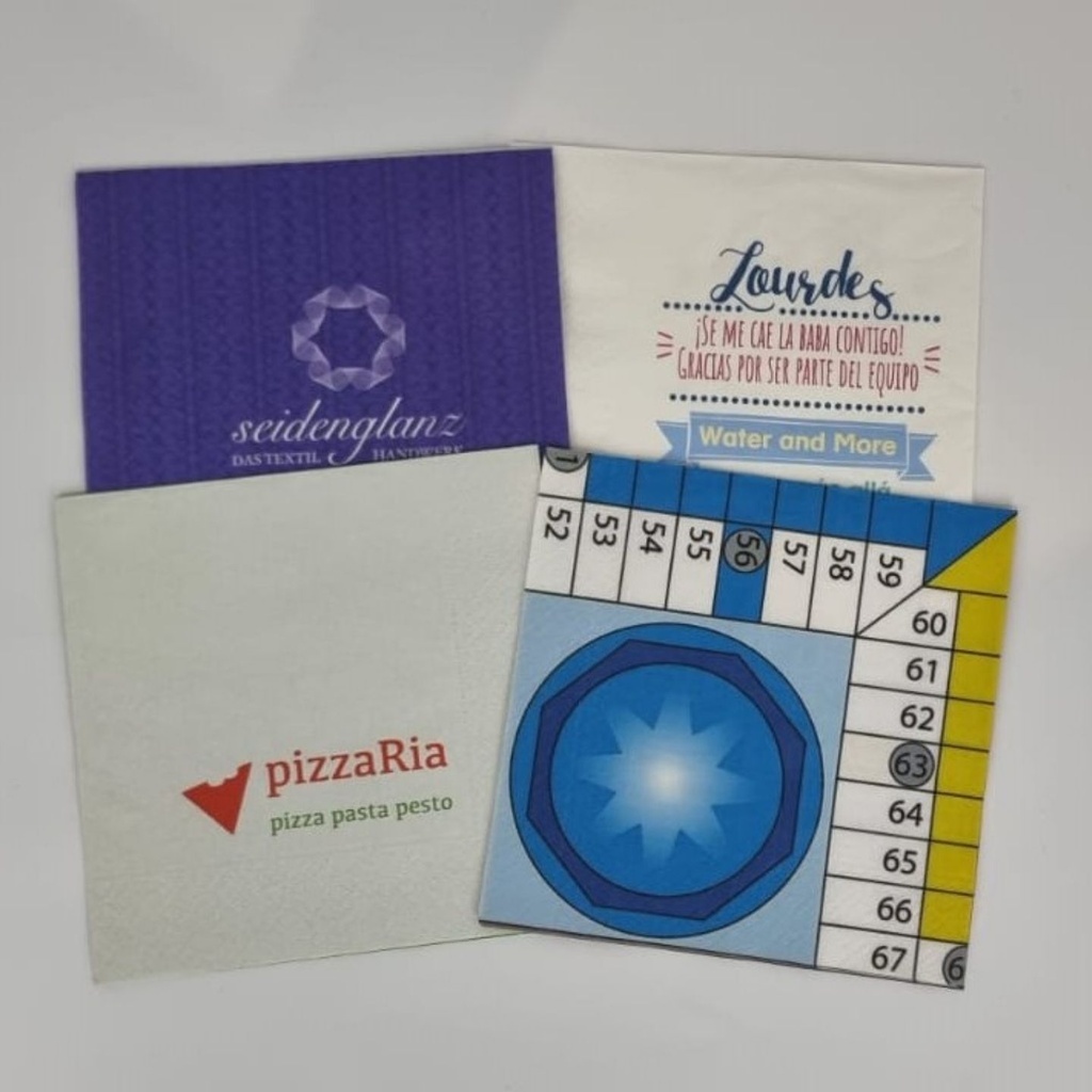 Op maat gemaakte servetten - Bocholt bedrukken met logo