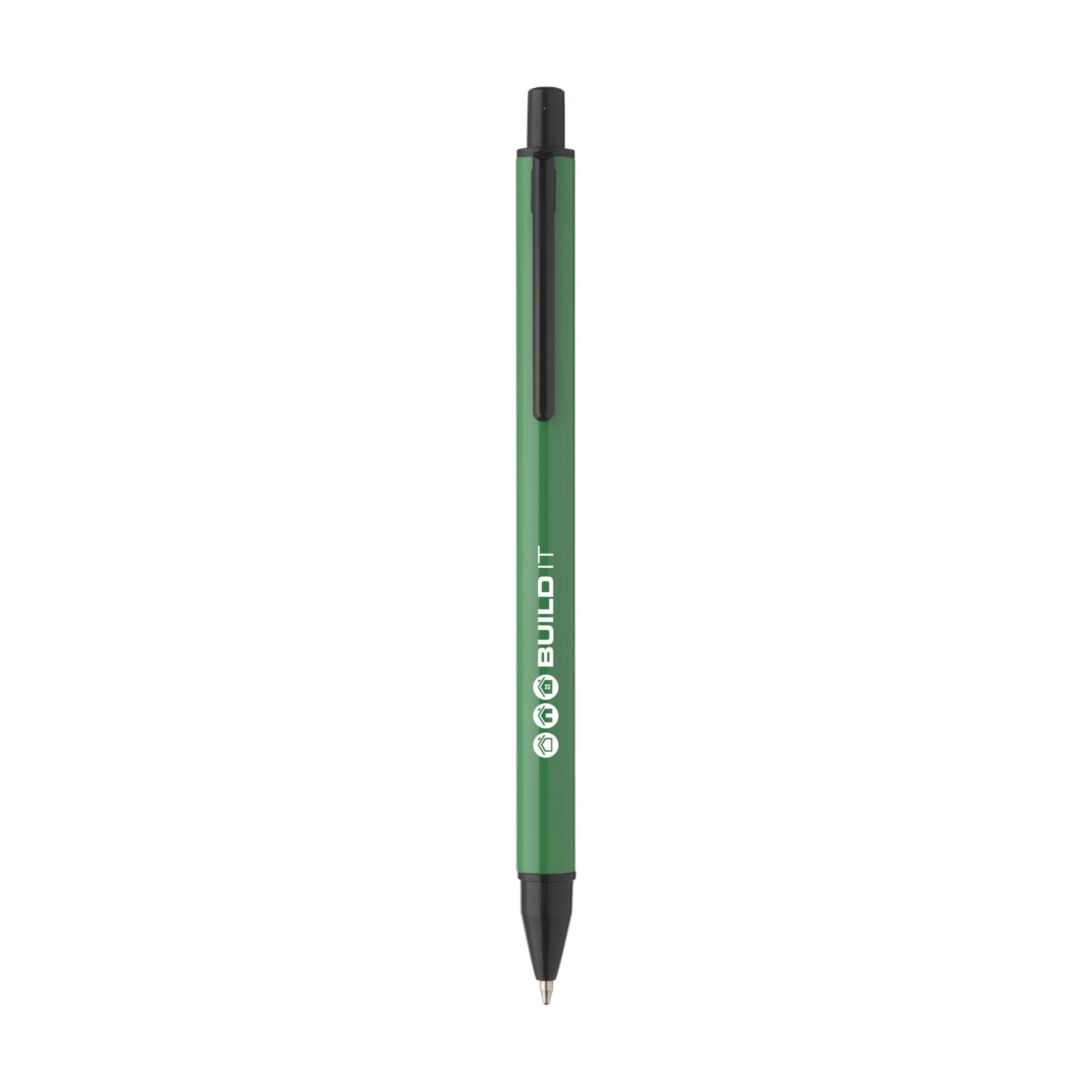 Blauwe Aluminium Pen - Ichtegem
