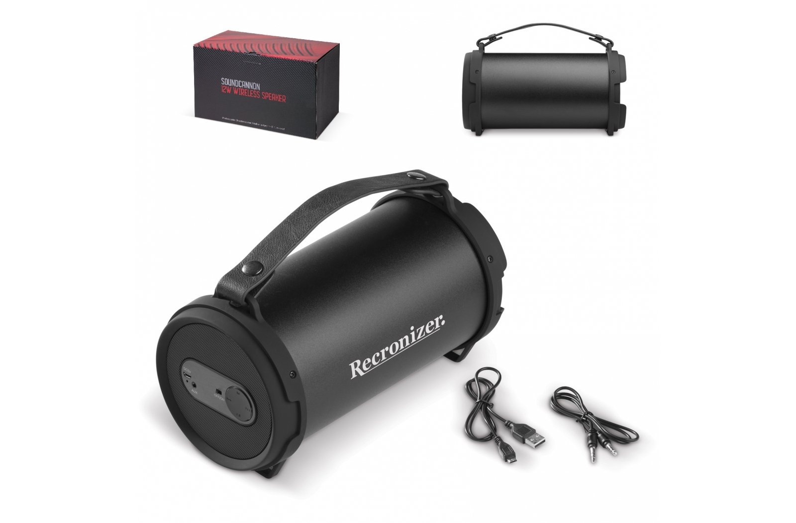 Geluidkanon draadloze luidspreker 12W - Zedelgem