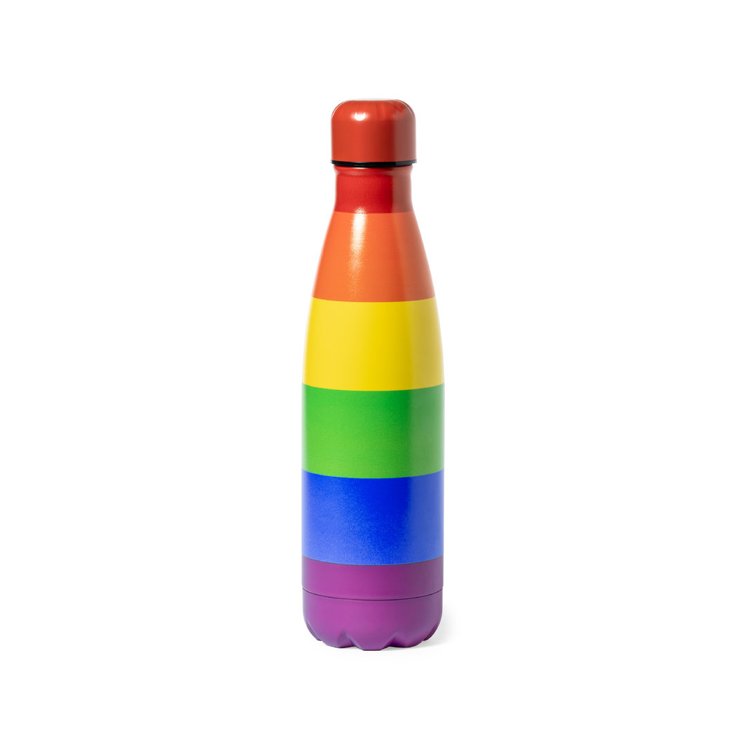 Regenboog Roestvrijstalen Fles - Zonnebeke
