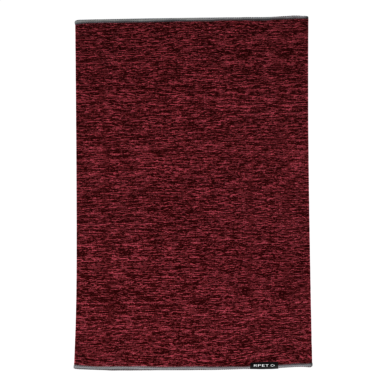 Mellax multifunctionele sjaal van tweekleurig RPET-polyester met logo
